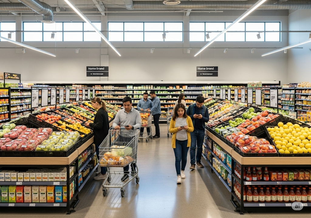 Budget grocery segment