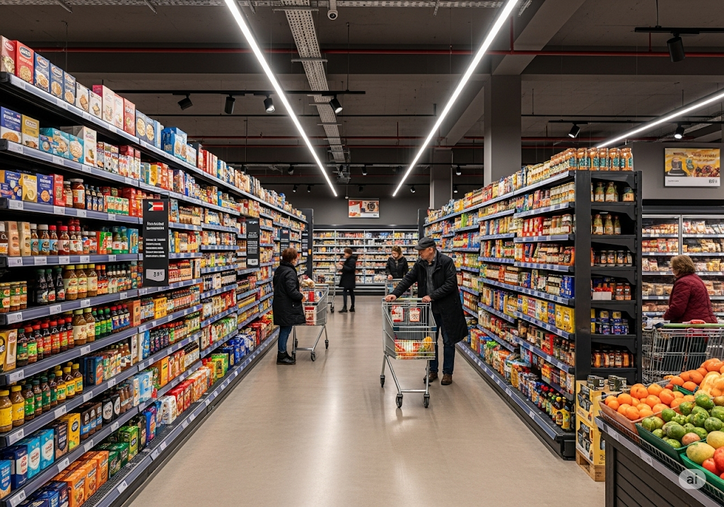 Mid-range grocery segment