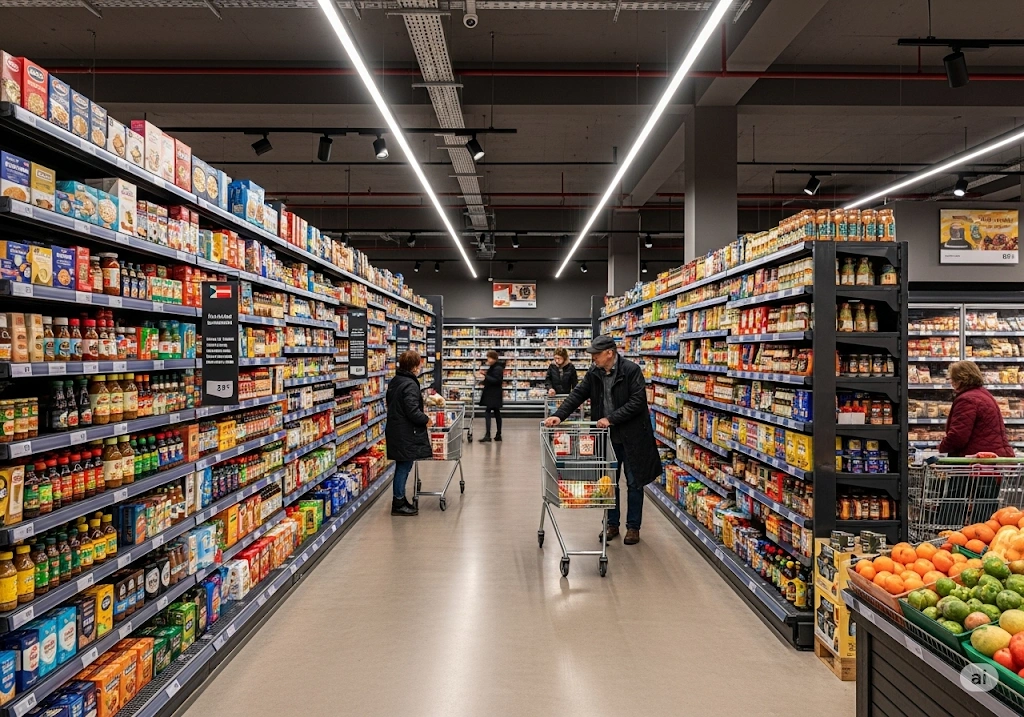 Mid-range grocery segment